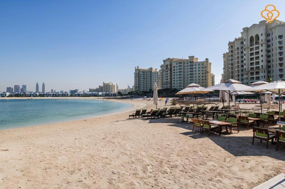Keysplease New Relaxing Beach Apt Palm Jumeirah Appartamento Dubai Esterno foto